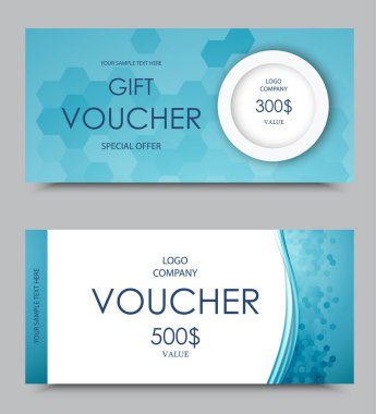 Hediyelik şirket fiş şablonu