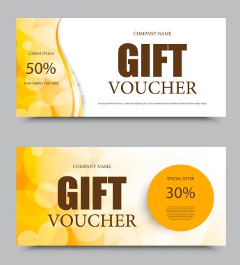 Hediyelik şirket fiş şablonu