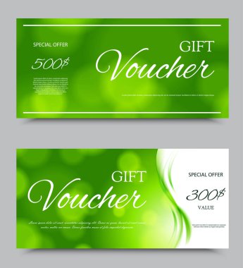 Hediyelik şirket fiş şablonu