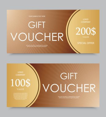 Hediyelik şirket fiş şablonu