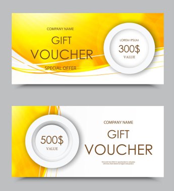 Hediyelik şirket fiş şablonu