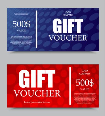 Hediyelik şirket fiş şablonu