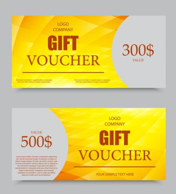 Hediyelik şirket fiş şablonu