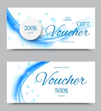 Hediyelik şirket fiş şablonu