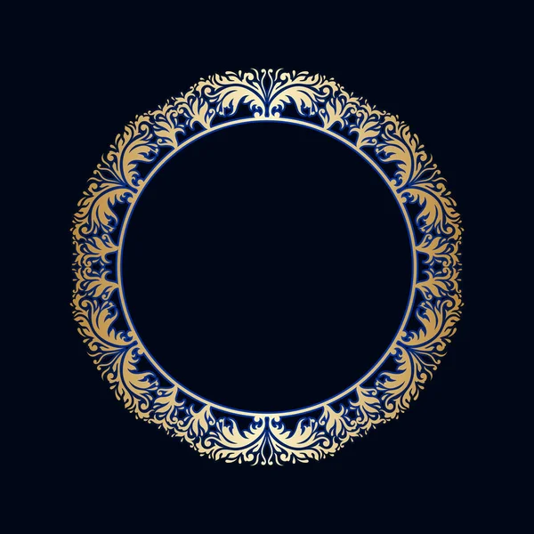 Vecteur vintage ornements ronds . — Image vectorielle