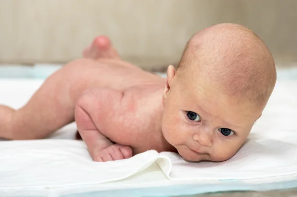 Surprised baby boy — Stock Photo, Image