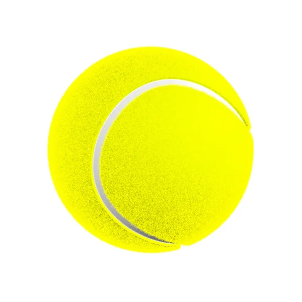 Pelota de tenis en blanco — Foto de Stock