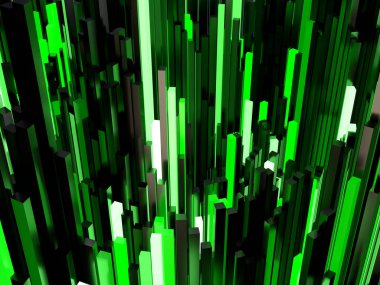 soyut yeşil ışık arka plan