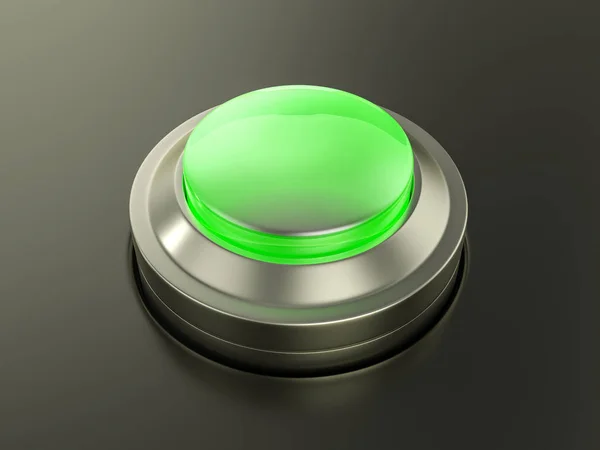 Start knob button — Stock Photo, Image