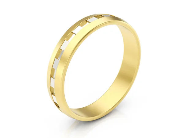 Beyaz takı ring — Stok fotoğraf