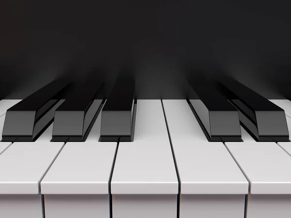 Tło klawiatury fortepianu — Zdjęcie stockowe