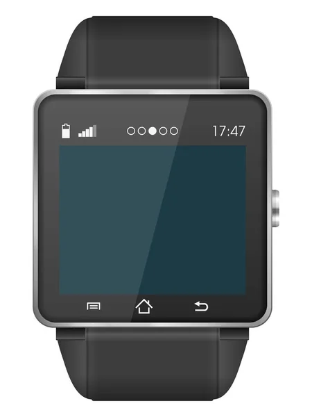 Smart Watch su bianco — Vettoriale Stock