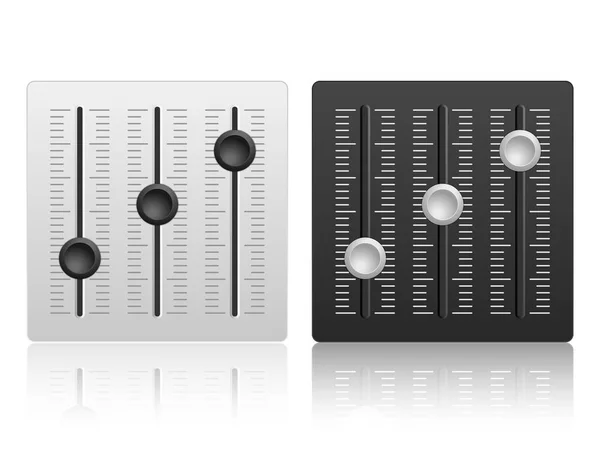 Icône console de mélange — Image vectorielle