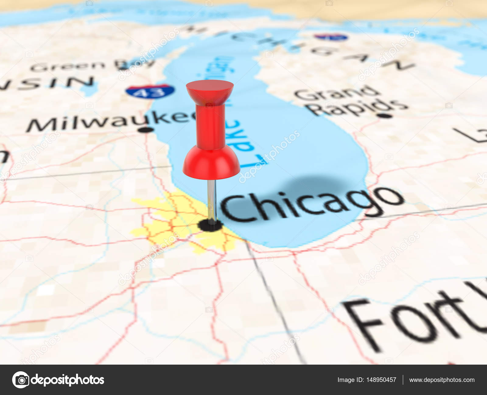 Chicago Karta | Karta