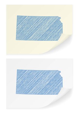 Kansas karalama harita