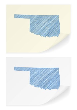 Oklahoma karalama harita