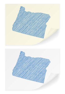 Oregon karalama harita