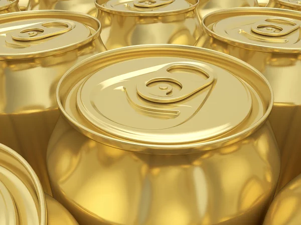 Arany ital palackok háttér — Stock Fotó
