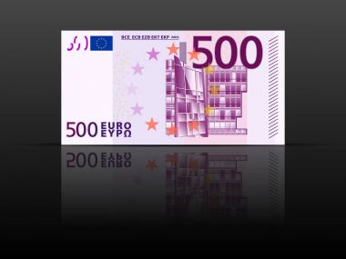 Beş yüz euro banknot