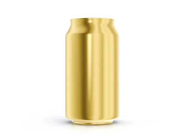 Drink can on white — Stock Photo, Image