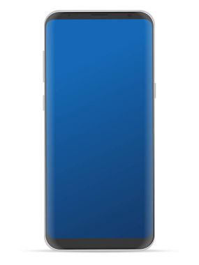 Beyaz akıllı telefon