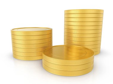 Beyaz altın sikkeler