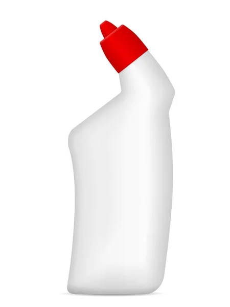 Detergent bottle on white — Stock Vector