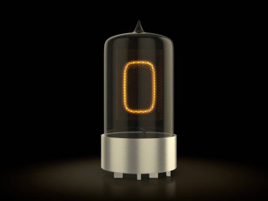 Nixie tüp numarası sıfır