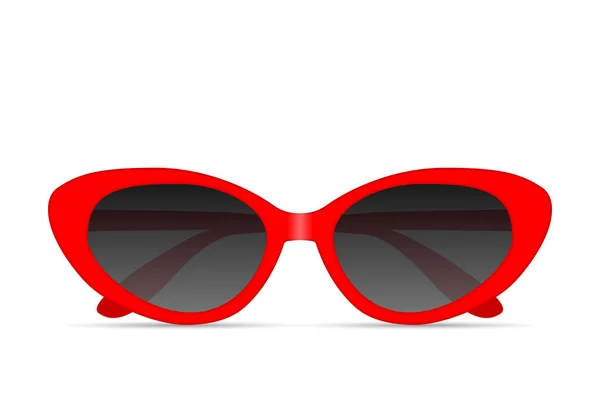 Gafas de sol en blanco — Vector de stock