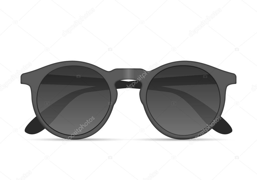 Sunglasses on white