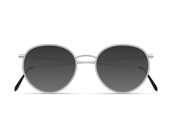 Lunettes de soleil sur blanc — Image vectorielle