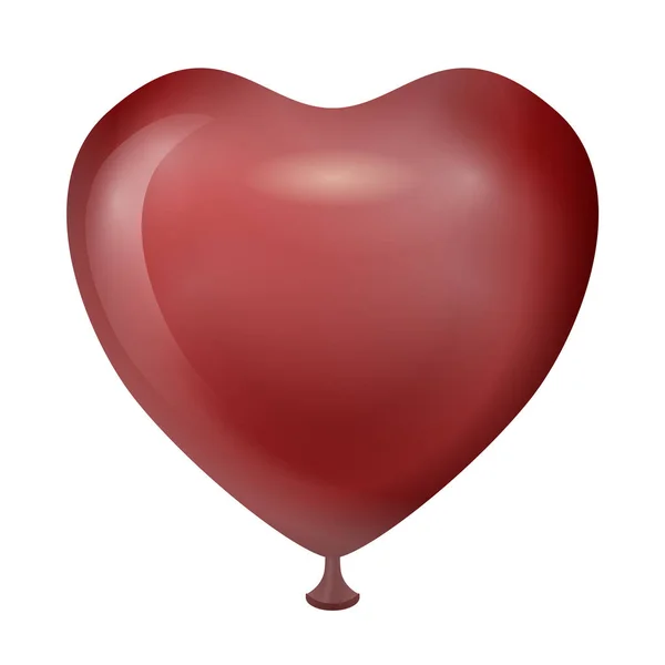 Hjärtat ballong — Stock vektor