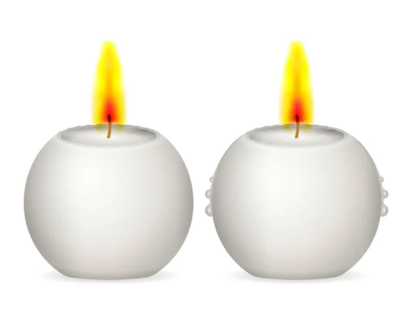 Candele — Vettoriale Stock