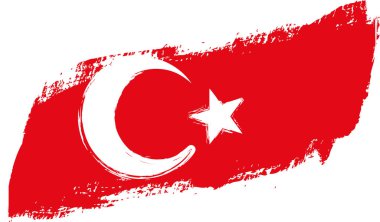 Grunge Türkiye bayrağı