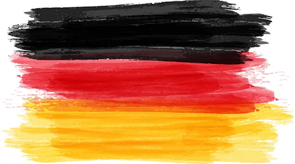 Гранж-флаг Германии — стоковый вектор