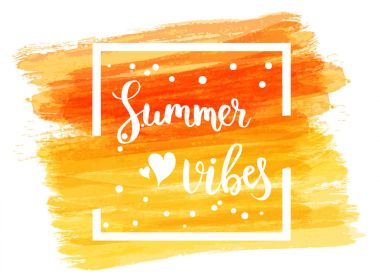 Turuncu arka plan fırça