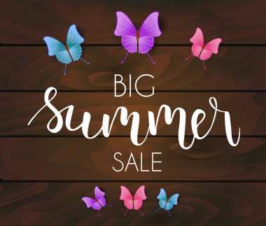 Yaz satışı arkaplanı.