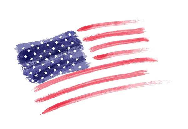 アメリカの独立日背景 — ストックベクタ