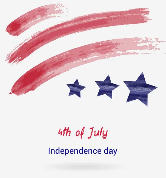 Φόντο ημέρα ανεξαρτησίας ΗΠΑ — Διανυσματικό Αρχείο