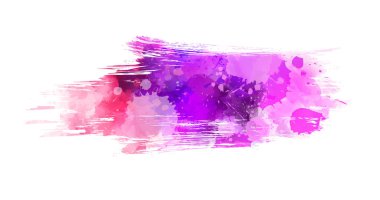 Watercolored brushed background clipart