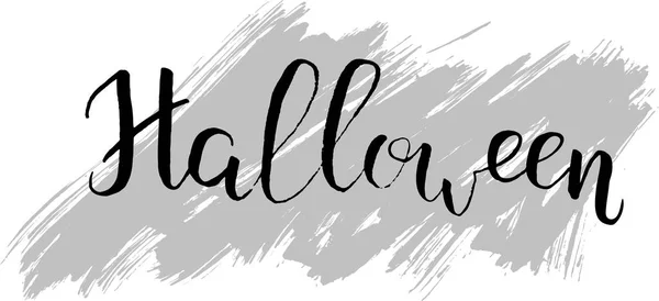 Banner de Halloween grunge — Vetor de Stock