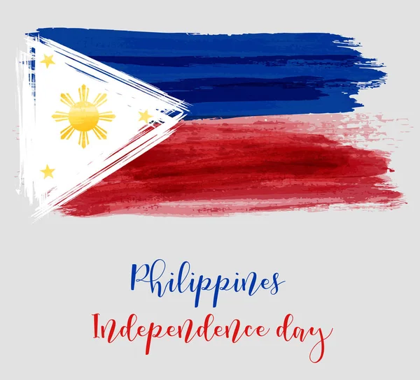 Filipinas Día de la independencia vacaciones — Archivo Imágenes Vectoriales