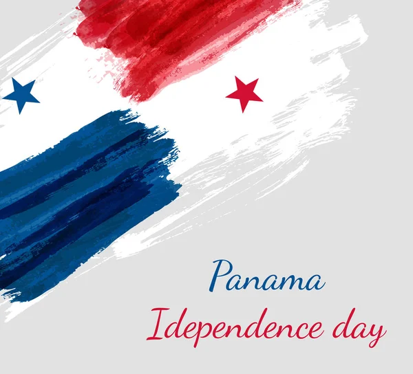 Панама незалежності день фону — стоковий вектор