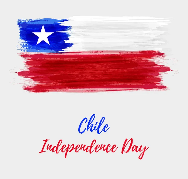 Chile Fondo Día de la Independencia . — Vector de stock