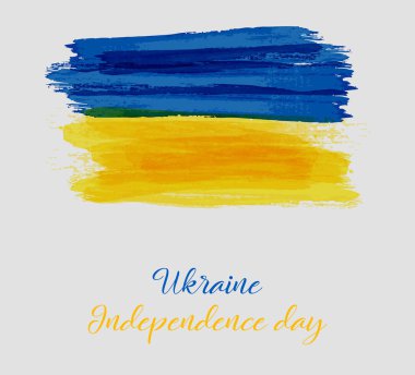 Ukraine Independence day background  clipart