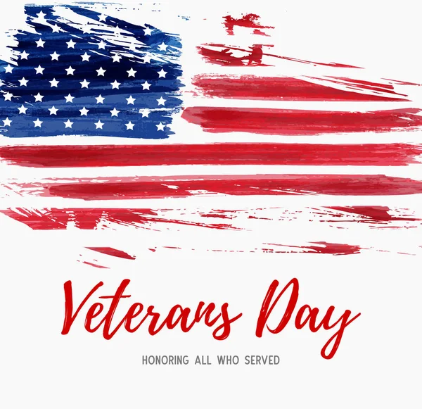 USA Veterans day — Stock vektor