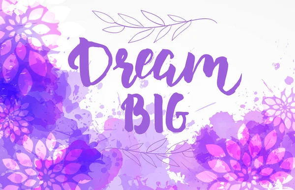 Dream big background — Stock Vector