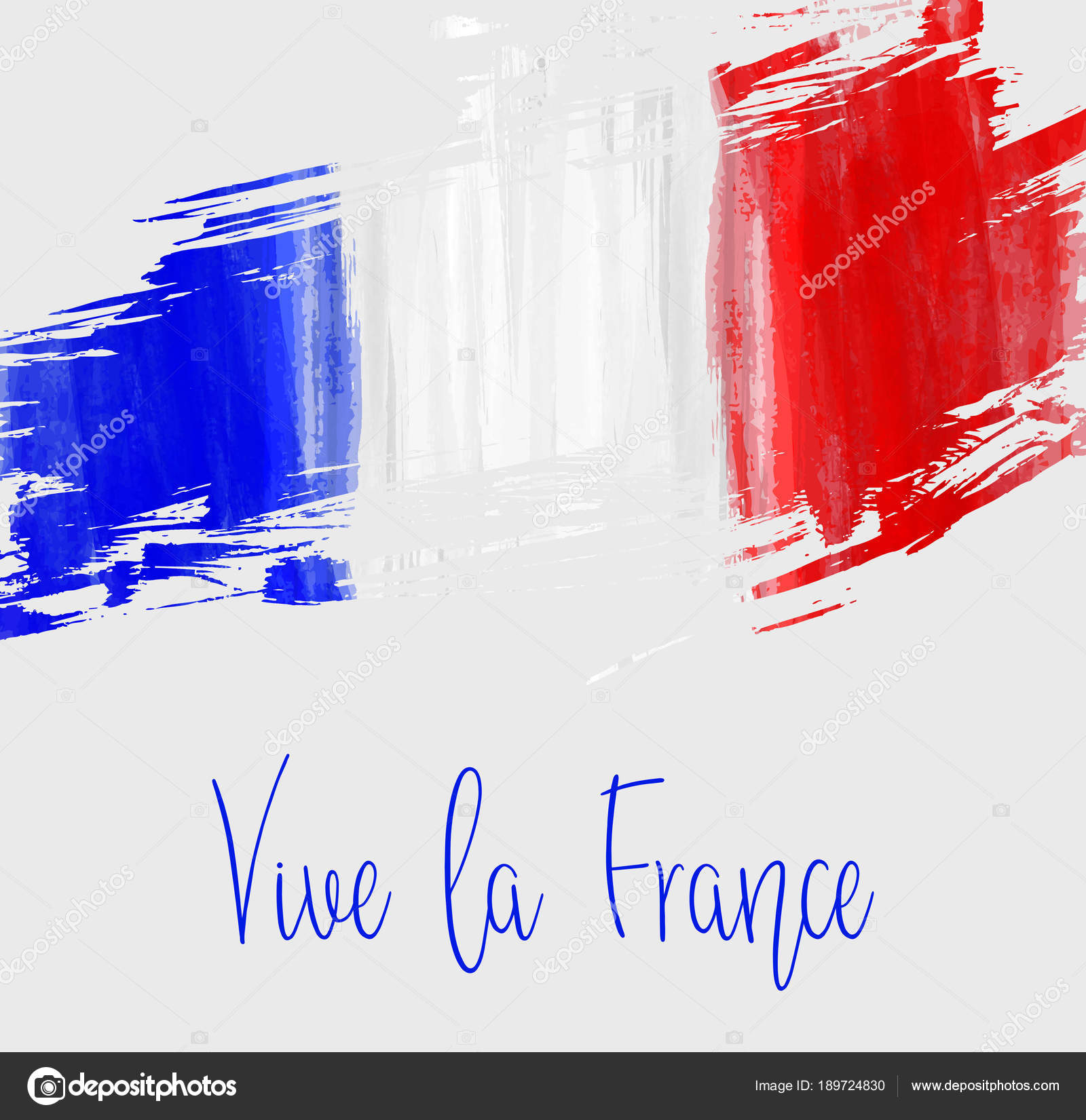 Vive La France Background Stock Vector C Artlana 189724830