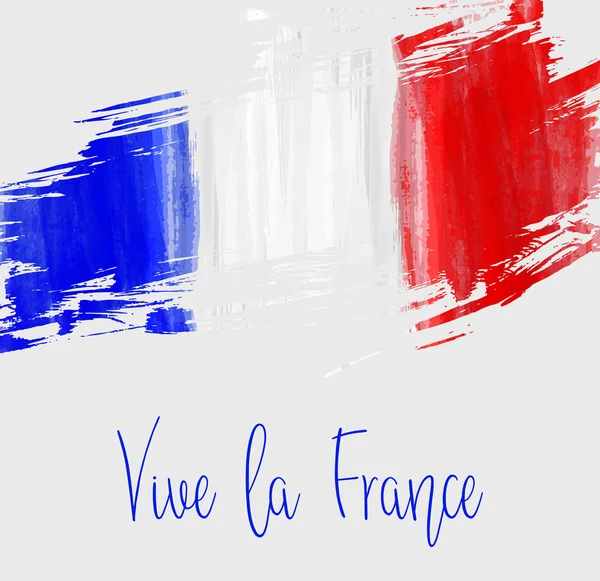 Vive la France background — Stock vektor