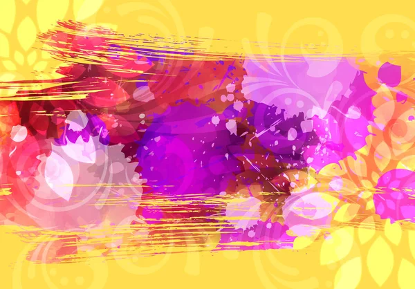 Abstrait grunge fond coloré — Image vectorielle